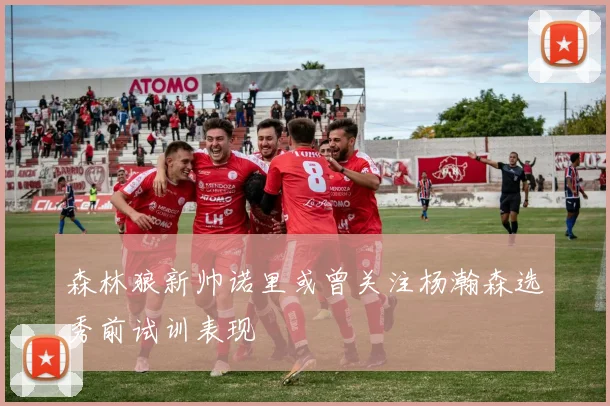 森林狼新帅诺里或曾关注杨瀚森选秀前试训表现